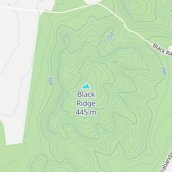 Map of Black Ridge
