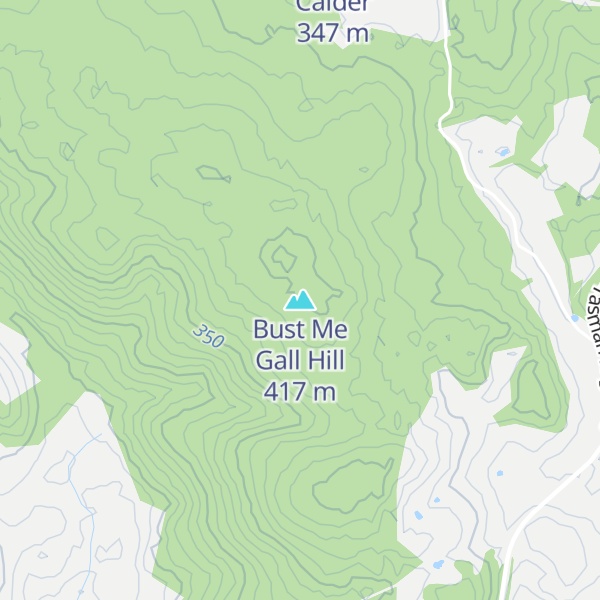 Map of Bust Me Gall Hill