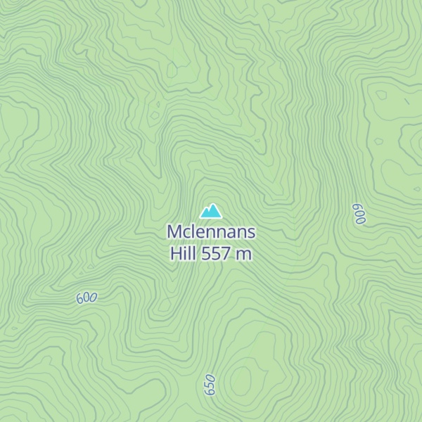 Map of Mclennans Hill