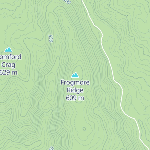 Map of Frogmore Ridge