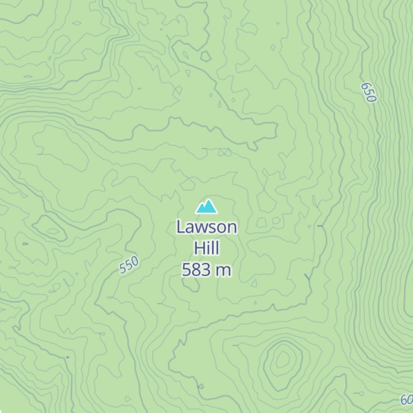 Map of Lawson Hill