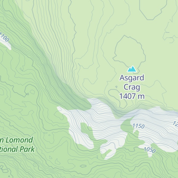 Map of Heimdall Crag
