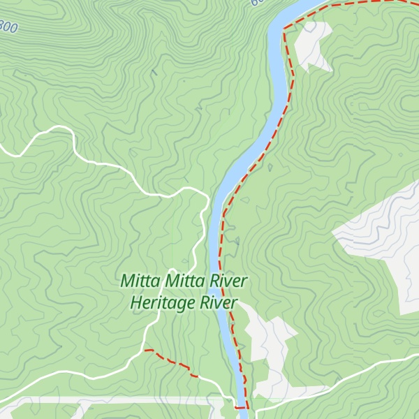 Map of Kennedys Hut