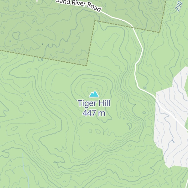 Map of Tiger Hill