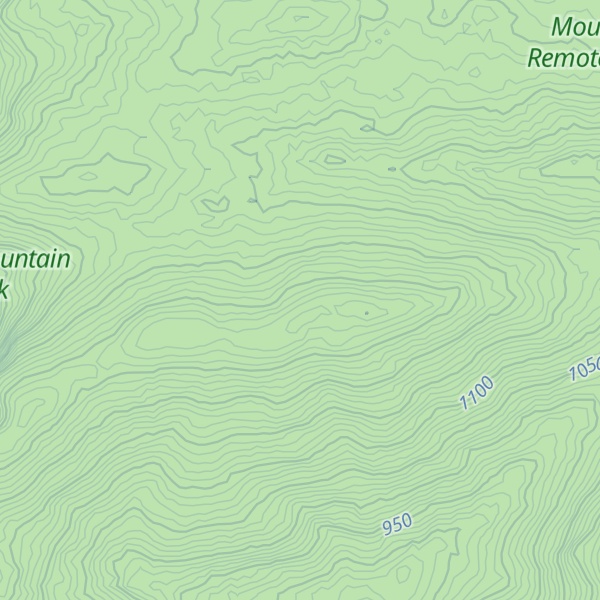 Map of Mount Burrowa