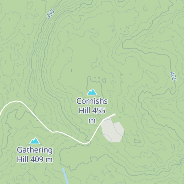 Map of Cornishs Hill