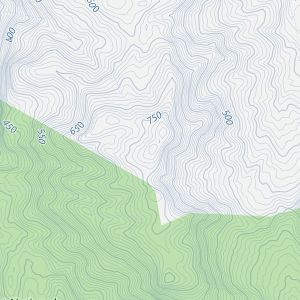 Map of Hurricane Cliff