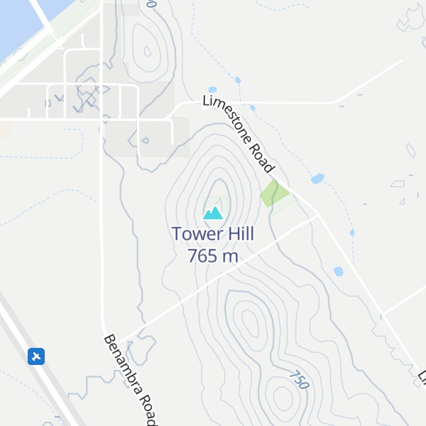 Map of Tower Hill