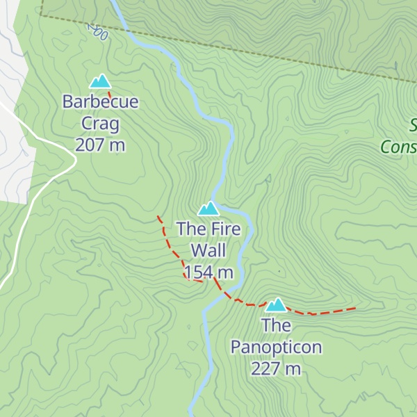Map of The Fire Wall