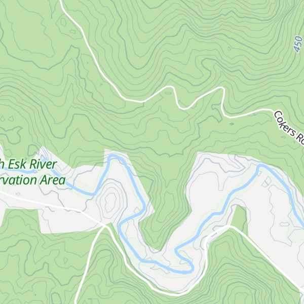 Map of Redclay Hill