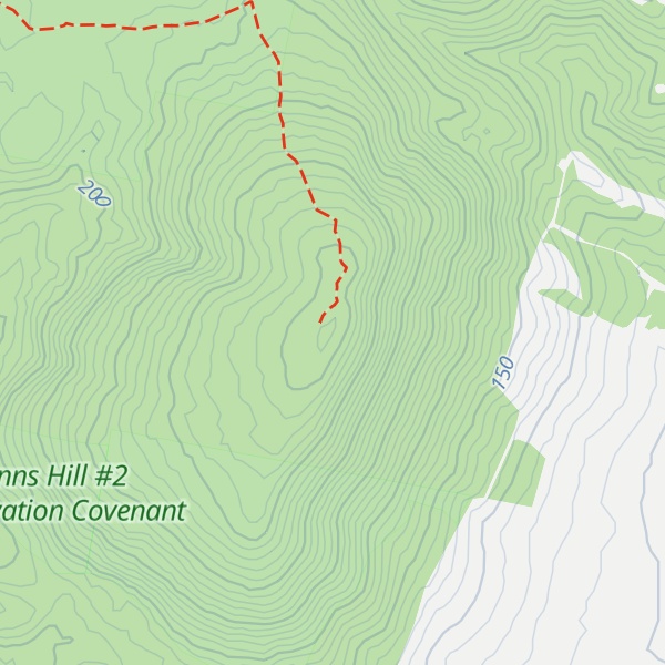 Map of Mother Browns Bonnet