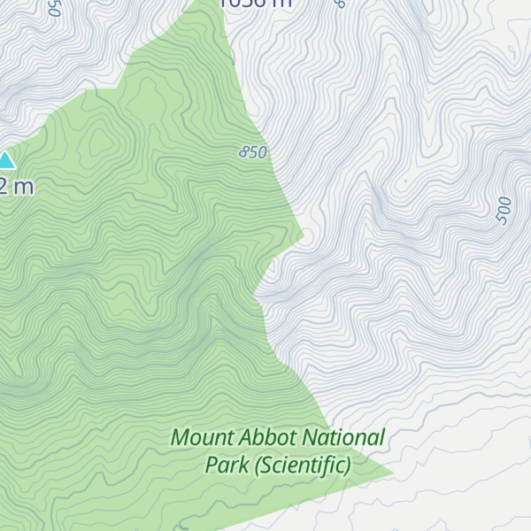 Map of Hurricane Cliffs