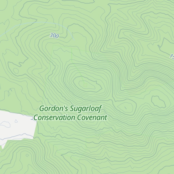 Map of Gordon Sugarloaf