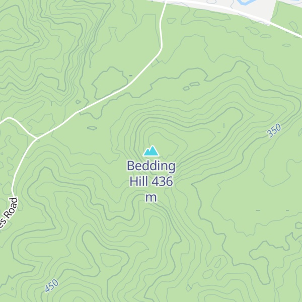 Map of Bedding Hill