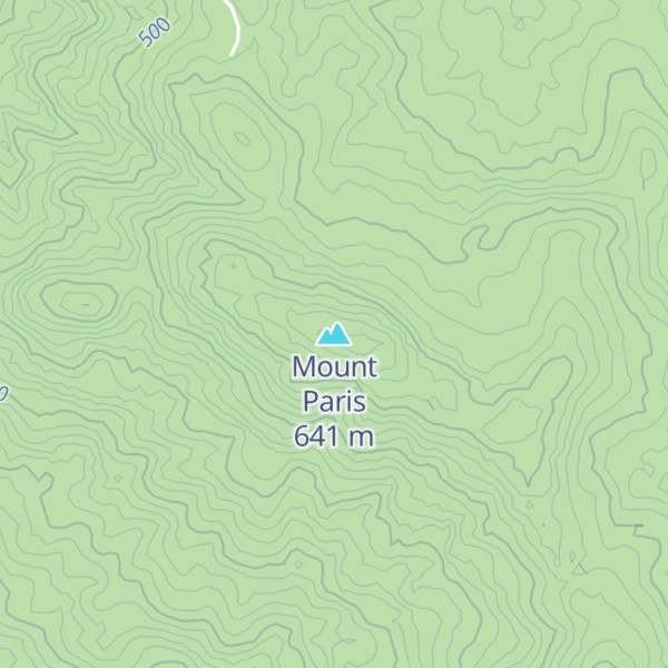 Map of Mount Paris