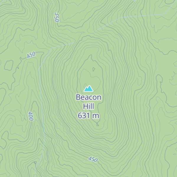 Map of Beacon Hill