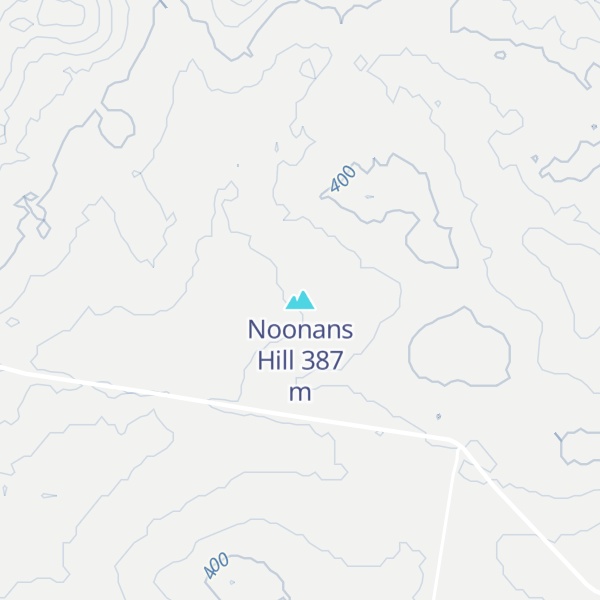 Map of Noonans Hill