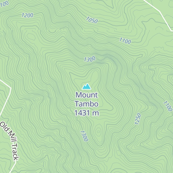 Map of Mount Tambo
