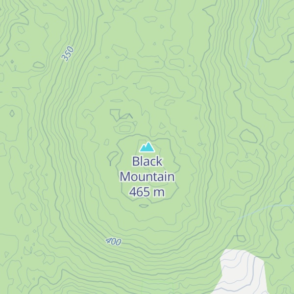 Map of Black Mountain