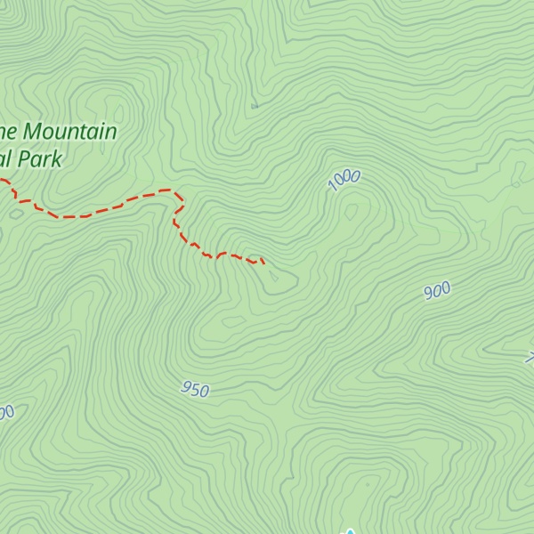 Map of Pine Mountain