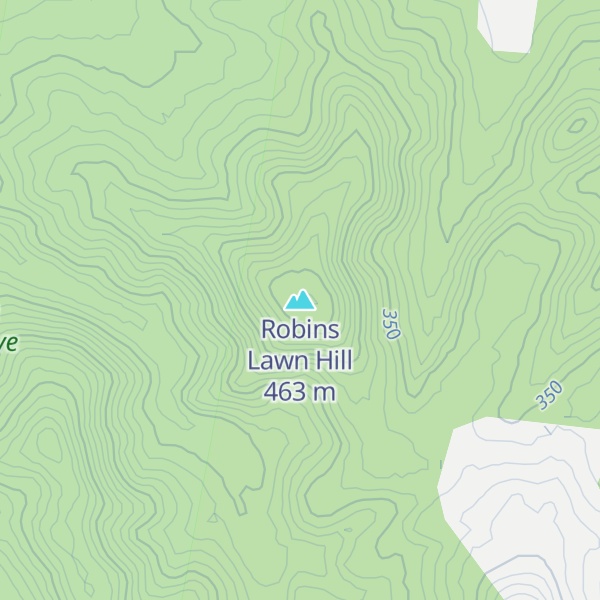 Map of Robins Lawn Hill