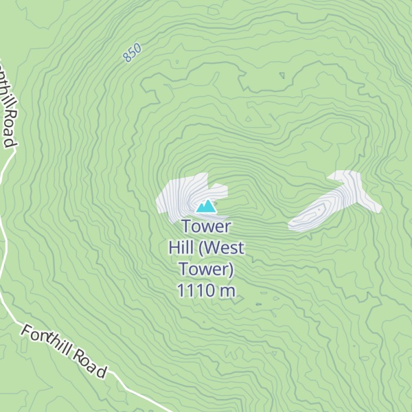 Map of Tower Hill (West Tower)