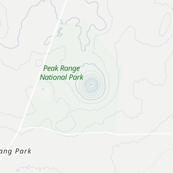 Map of Wolfang Peak