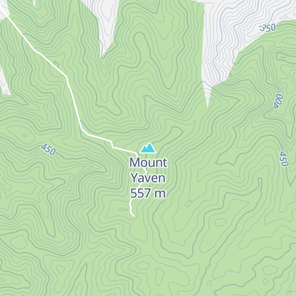 Map of Mount Yaven