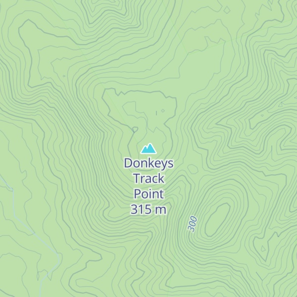 Map of Donkeys Track Point