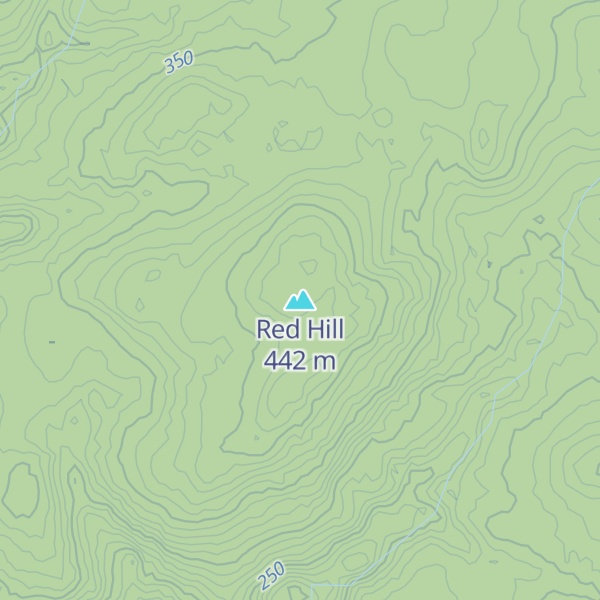 Map of Red Hill