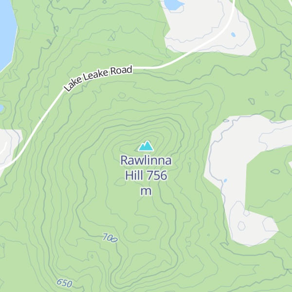Map of Rawlinna Hill