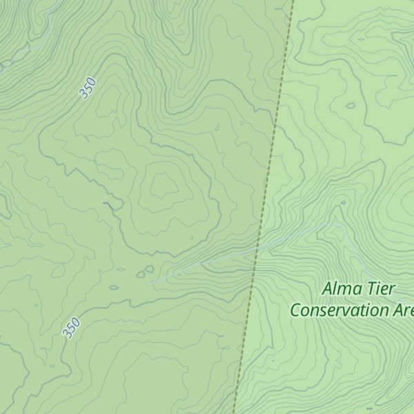 Map of Woodstock Spur