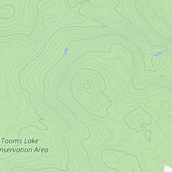 Map of Bedfords Sugarloaf