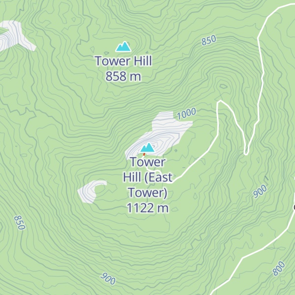 Map of Tower Hill (East Tower)