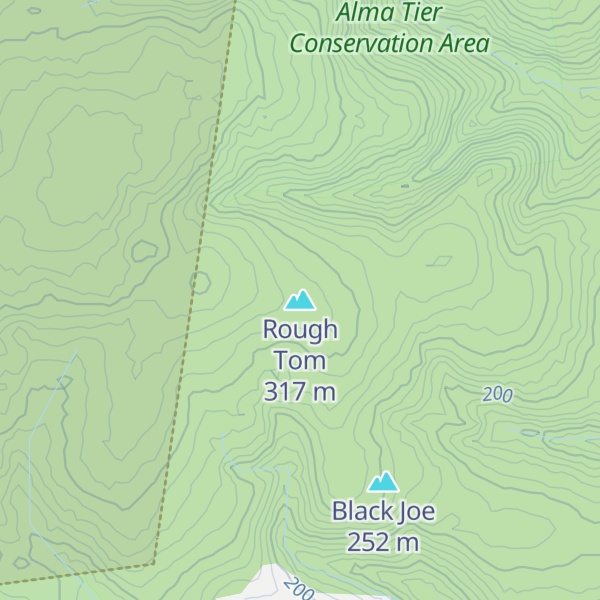 Map of Rough Tom
