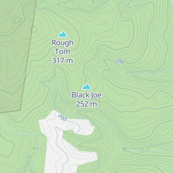 Map of Black Joe