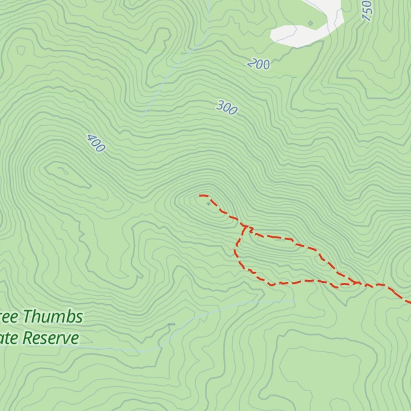 Map of Three Thumbs