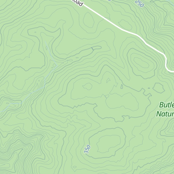 Map of Goat Hills