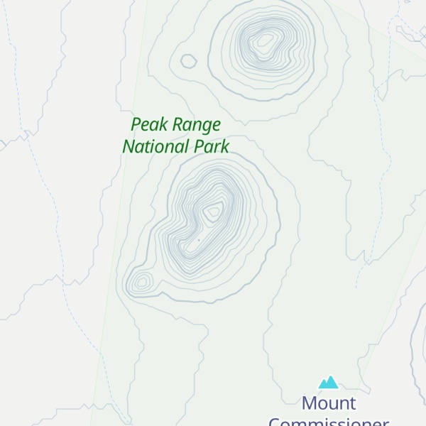Map of Mount Pollux