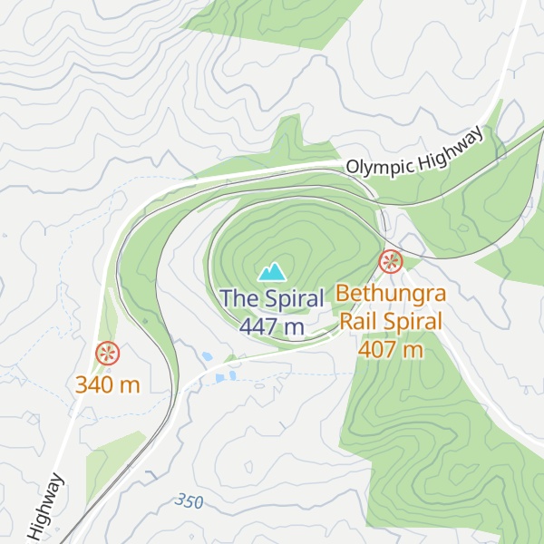 Map of The Spiral