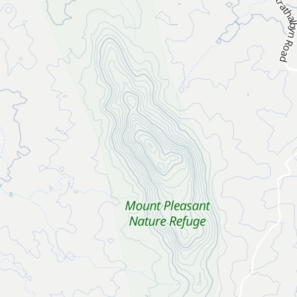 Map of Scrub Top Mountain