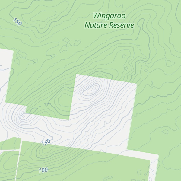Map of Mount Blyth