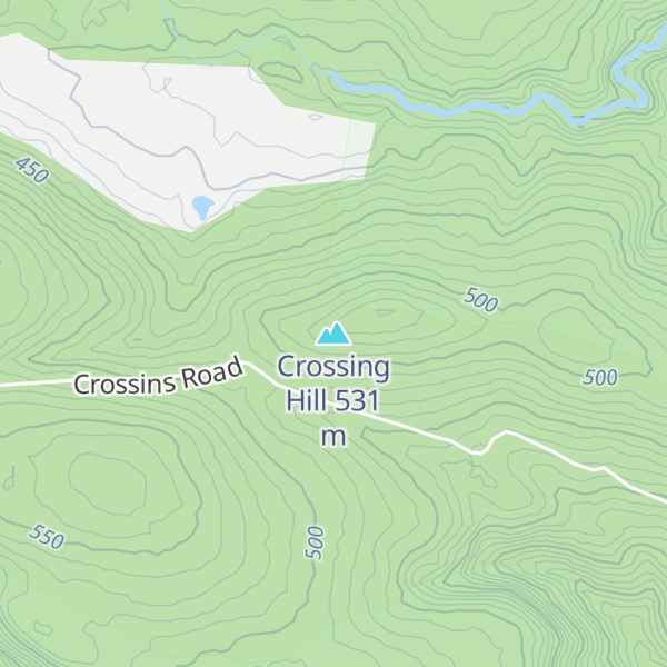 Map of Crossing Hill