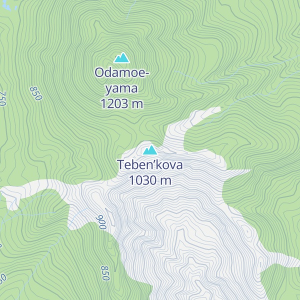 Map of Teben’kova