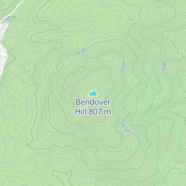 Map of Bendover Hill