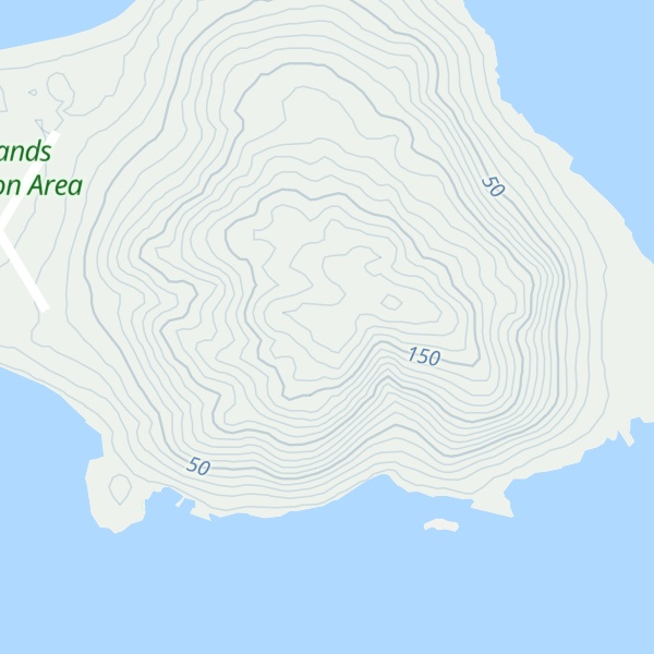 Map of East Hill