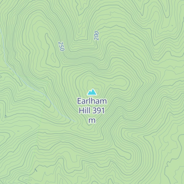 Map of Earlham Hill