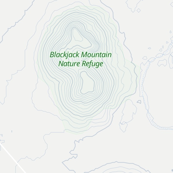 Map of Mount Black Jack