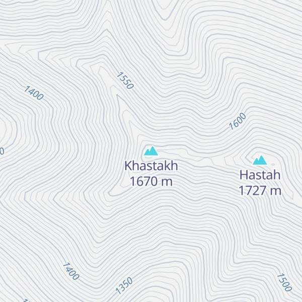 Map of Khastakh