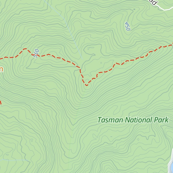 Map of MacGregor Peak